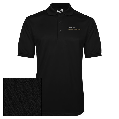 Black Dry Mesh Polo-AmeriCredit Dealer Rewards