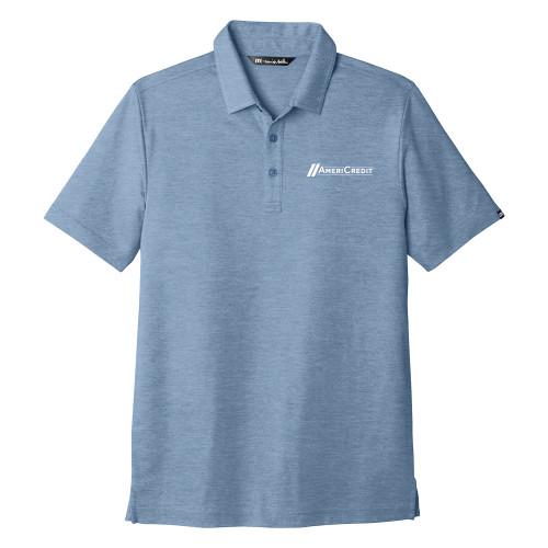 TravisMathew Classic Blue Oceanside Heather Polo-AmeriCredit