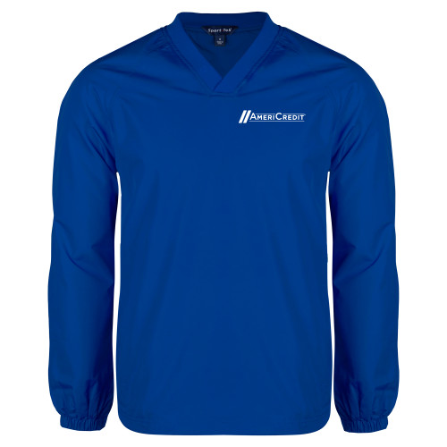 Royal V Neck Raglan Windshirt-AmeriCredit