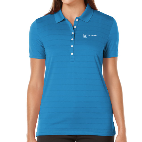 Callaway Womens Sapphire Blue Opti Vent Polo-GM Financial Horizontal