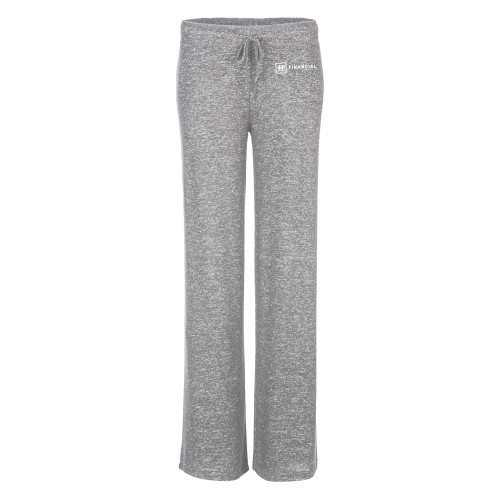 Boxercraft Womens Oxford Grey Heather Cuddle Wide Leg Pant-GM Financial Horizontal