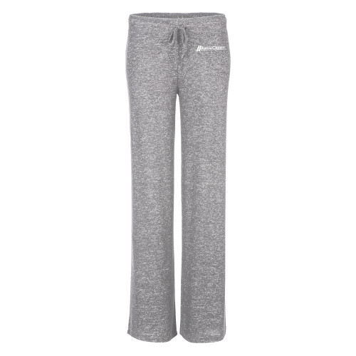 Boxercraft Womens Oxford Grey Heather Cuddle Wide Leg Pant-AmeriCredit