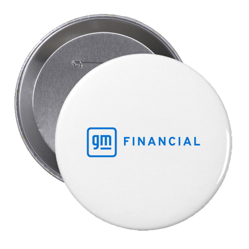 2.25 inch Round Button-GM Financial Horizontal