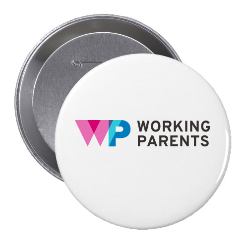 2.25 inch Round Button-Working Parents