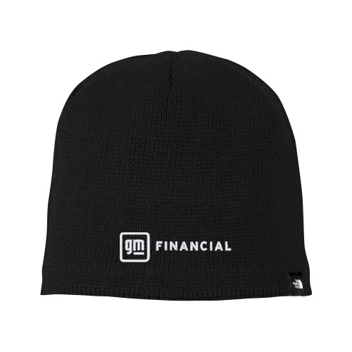 The North Face Black Mountain Beanie-GM Financial Horizontal