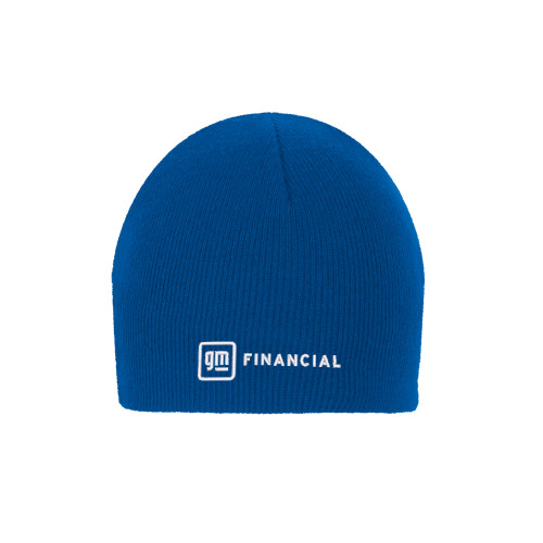 Royal Knit Beanie-GM Financial Horizontal