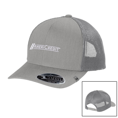 TravisMathew Light Grey Trucker Cap-AmeriCredit