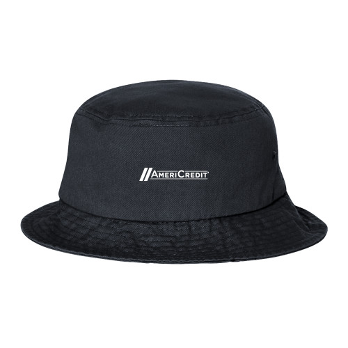 Sportsman Black Bucket Hat-AmeriCredit