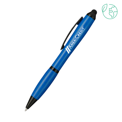 Nash Wheat Straw Ballpoint Royal Stylus Pen-AmeriCredit