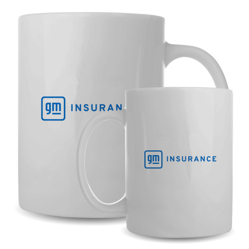 Full Color White Mug 15oz-On Insurance Horizontal