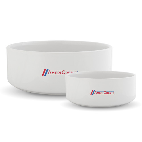 Ceramic Dog Bowl-AmeriCredit