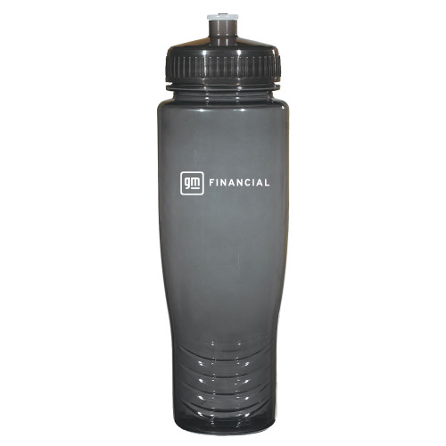 Spectrum Charcoal Sport Bottle 28oz-GM Financial Horizontal