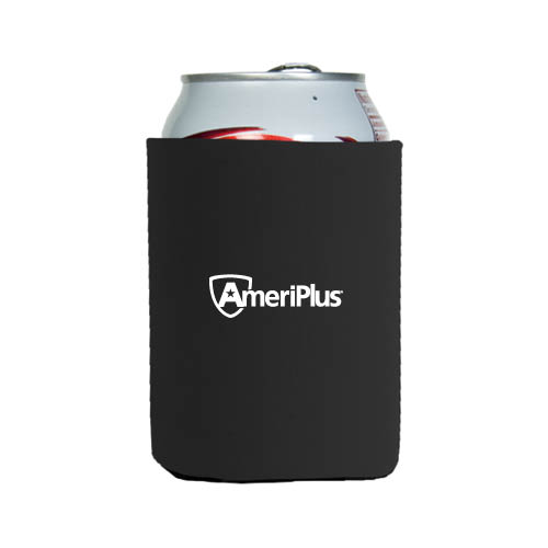 Neoprene Black Can Holder-AmeriPlus