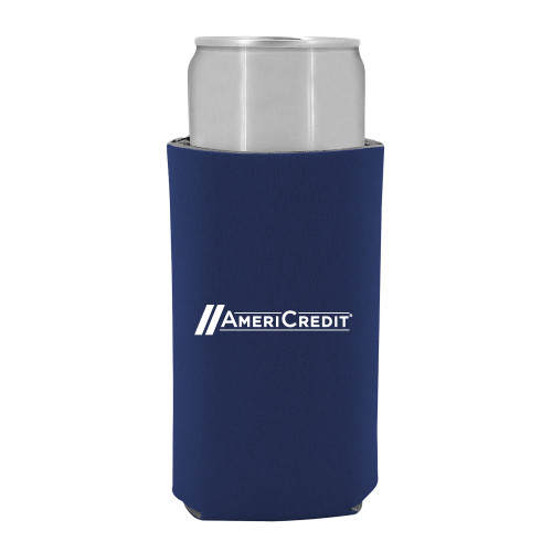 Slim Navy Can Holder-AmeriCredit