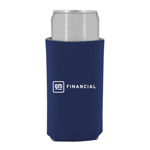 Slim Navy Can Holder-GM Financial Horizontal