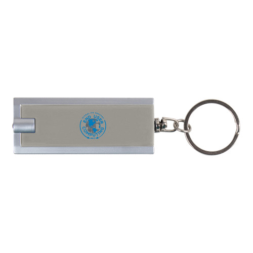 Turbo Silver Flashlight Key Holder-One It - End User Computing
