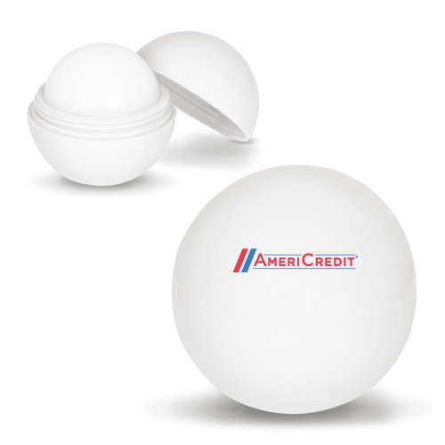 White Lip Moisturizer Ball-AmeriCredit