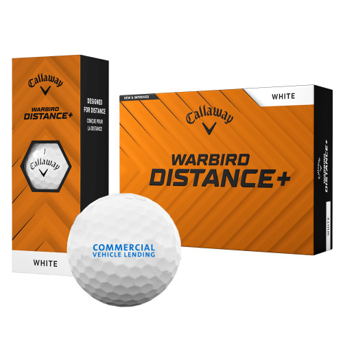 Callaway Warbird Golf Balls 12/pkg-Commercial Vehicle Lending