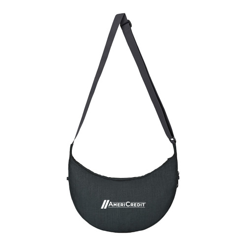 Alba Black Sand Sling Bag-AmeriCredit