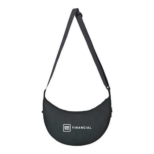 Alba Black Sand Sling Bag-GM Financial Horizontal