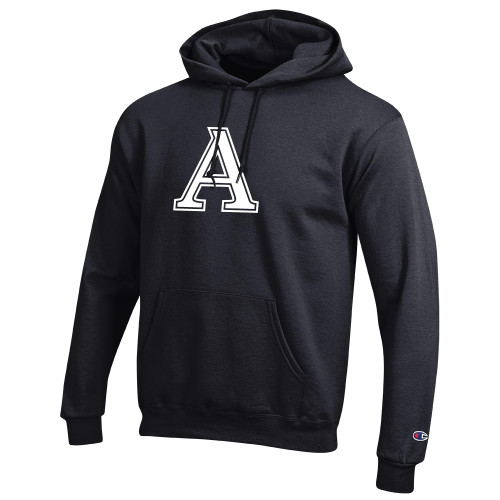  Champion Black Fleece Hoodie - Amherst College A