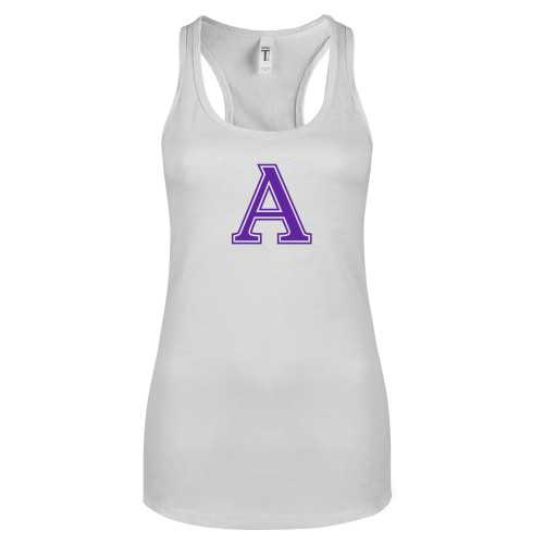  Next Level Racerback Tank White - Amherst College A