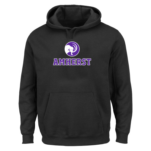  Extended Black Hoodie - Mammoth Head Amherst - PLUS