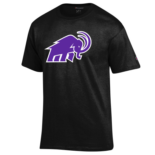  Champion Black T Shirt - Mammoth