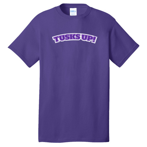  Extended Purple T Shirt - Tusks Up Arched - PLUS