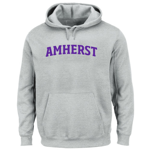  Extended Heather Grey Hoodie - Amherst Arched - PLUS