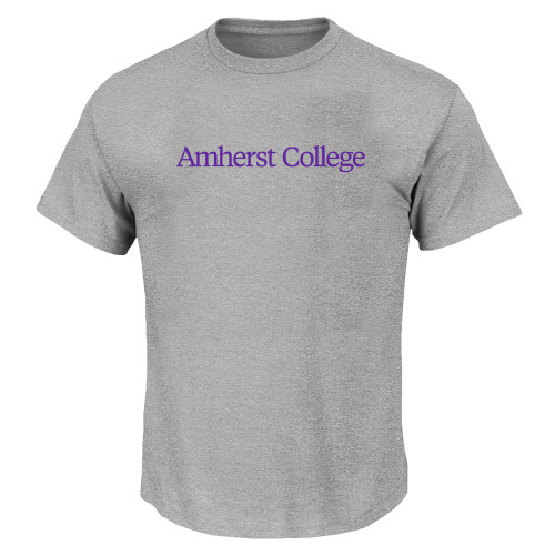  Tall Heather Grey T Shirt - Amherst College Flat - PLUS