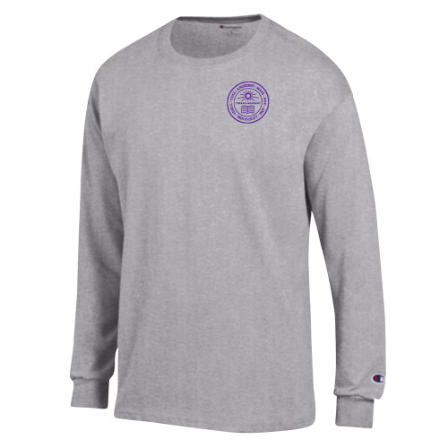 Main Image for  Champion Oxford Grey Long Sleeve T Shirt