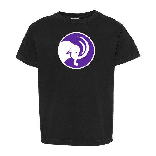  Comfort Colors Youth Black T Shirt - Mammoth Head