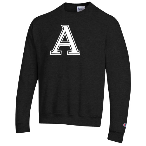  Champion Black Fleece Crew - Amherst College A