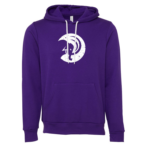 Main Image for  Bella + Canvas Purple Fleece Hood