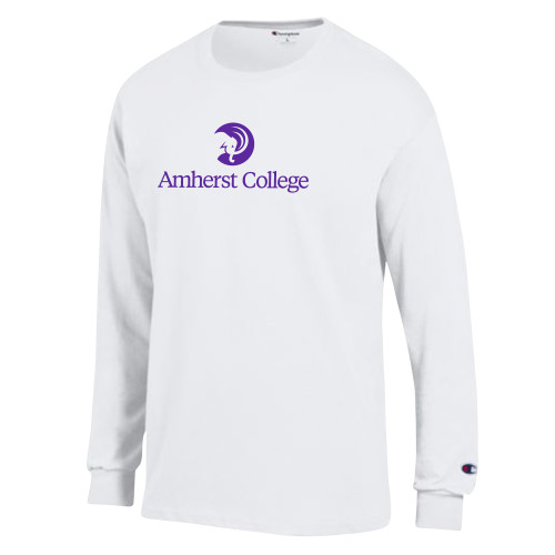 Main Image for  Champion White Long Sleeve T Shirt