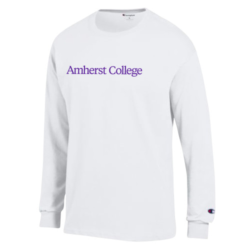 Main Image for  Champion White Long Sleeve T Shirt