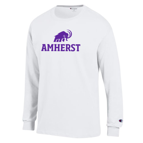 Main Image for  Champion White Long Sleeve T Shirt