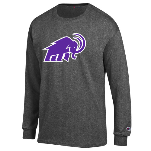 Main Image for  Champion Granite Heather Long Sleeve T Shirt