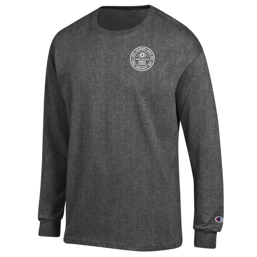 Main Image for  Champion Granite Heather Long Sleeve T Shirt