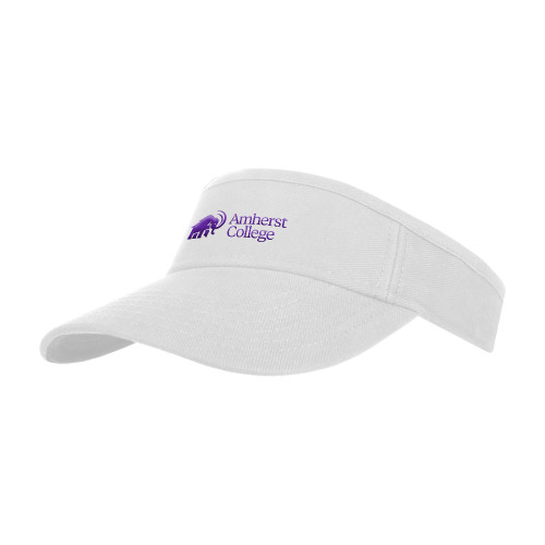  White Visor - Mammoth Amherst College Lock Up