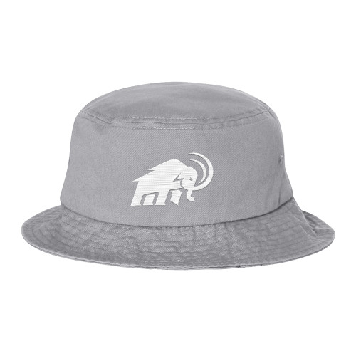  Sportsman Grey Bucket Hat - Amherst College Mammoth
