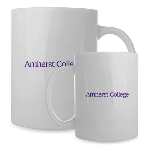  Full Color White Mug 15oz - Amherst College Flat