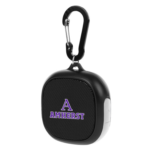  Black/White Waterproof Speaker w/ Carabiner - A Amherst