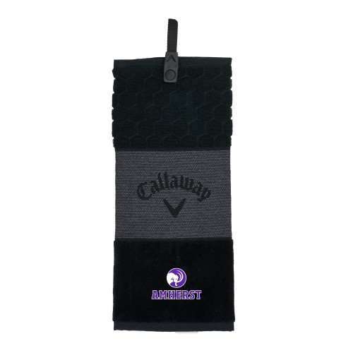  Callaway Black Trifold Towel - Mammoth Head Amherst