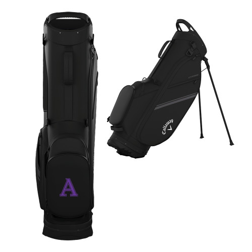  Callaway Chase Black Stand Golf Bag - Amherst Monogram A