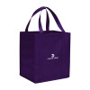 Thumbnail image for  Non Woven Purple Grocery Tote