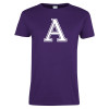 Thumbnail image for  Womens Purple Short Sleeve Tee