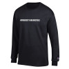 Thumbnail image for  Champion Black Long Sleeve T Shirt