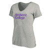 Thumbnail image for  Womens Plus Heather Grey V Neck T Shirt